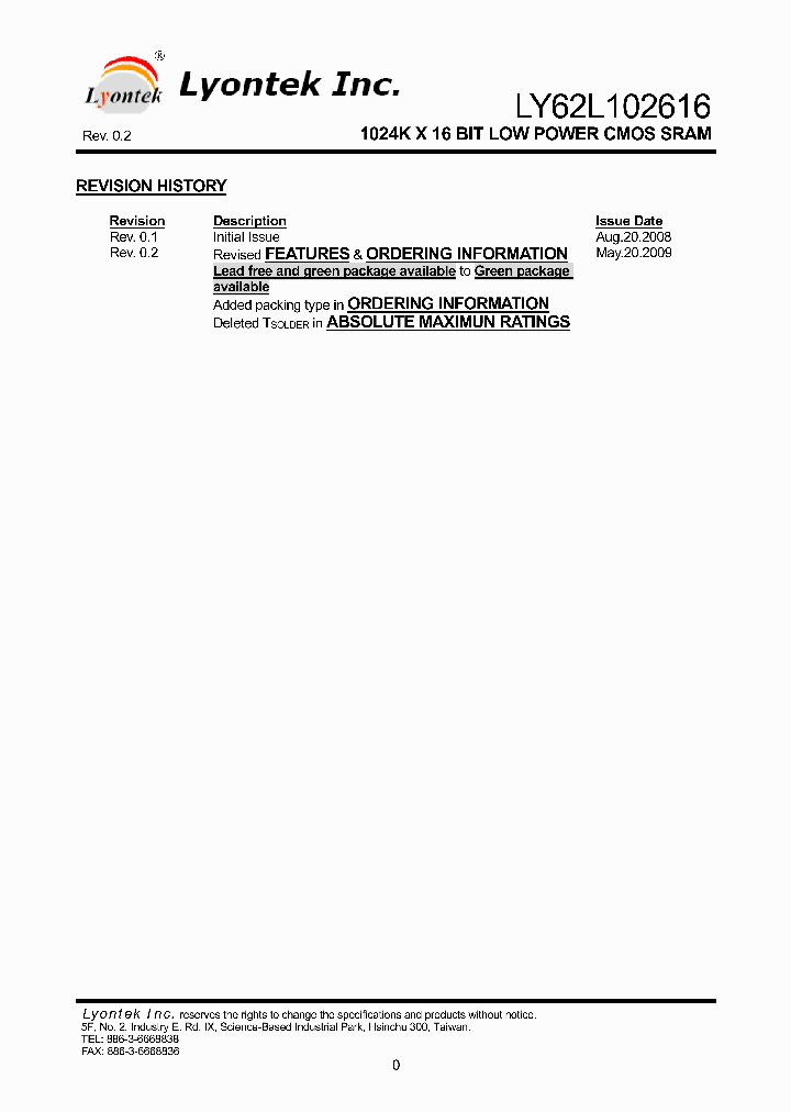 LY62L102616_4532674.PDF Datasheet