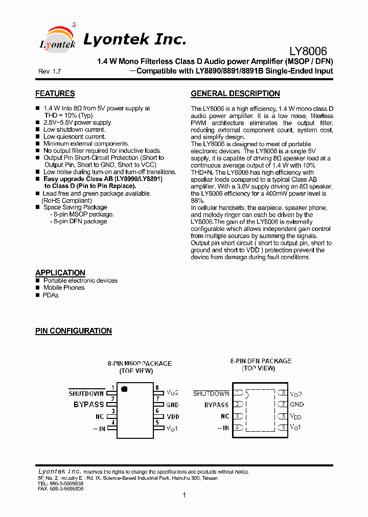 LY8006_4694348.PDF Datasheet