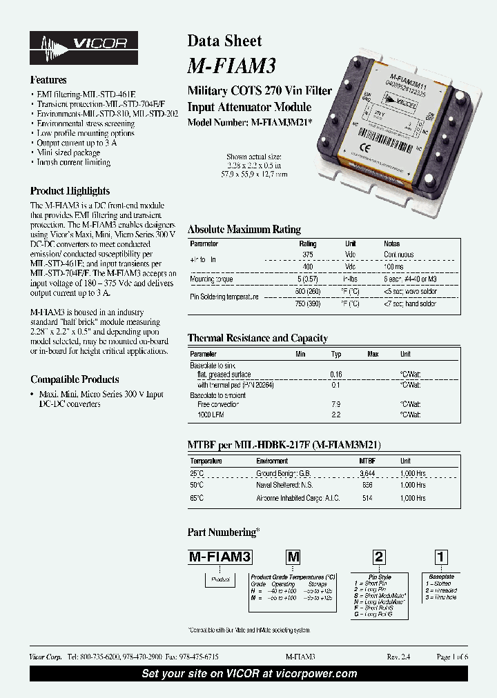 M-FIAM3MF1_4477322.PDF Datasheet
