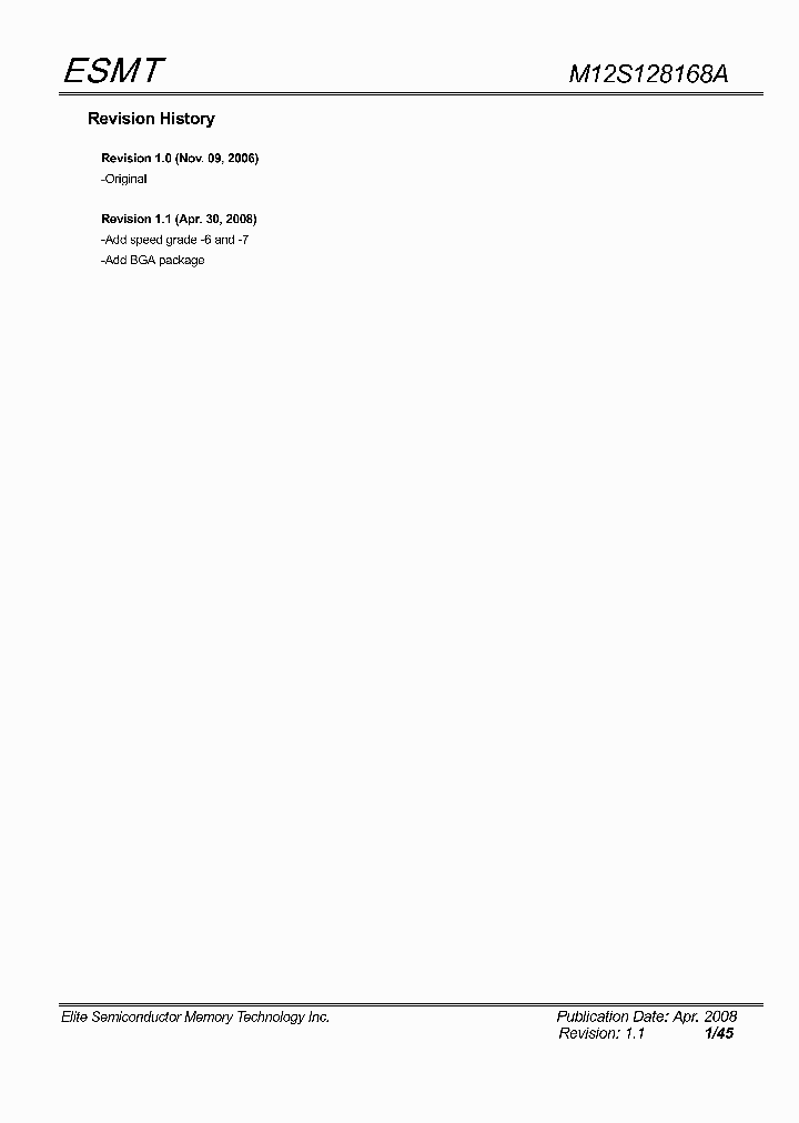 M12S128168A-10BG_4896962.PDF Datasheet