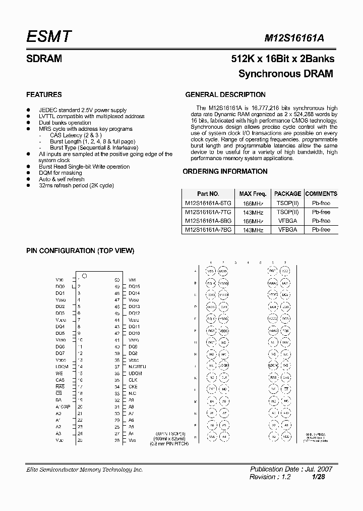 M12S16161A0707_4895098.PDF Datasheet