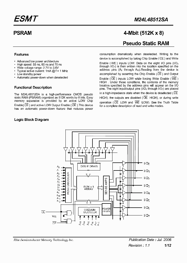 M24L48512SA-60BEG_4516636.PDF Datasheet