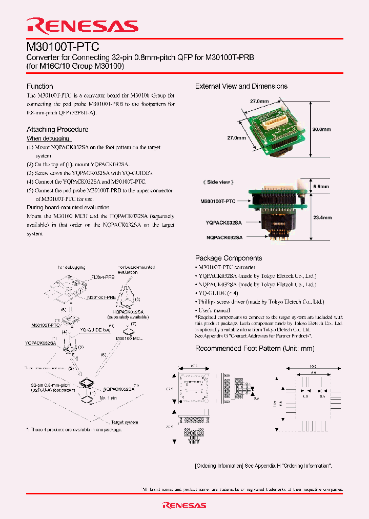 M30100T-PTC_4883686.PDF Datasheet