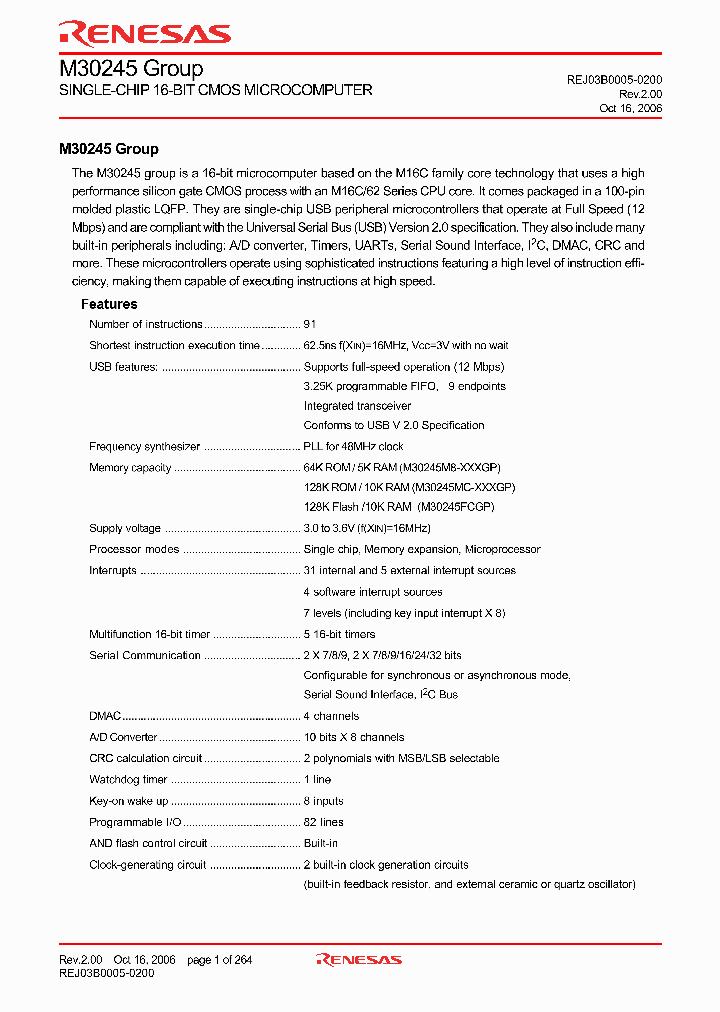 M30245MA-XXXGP_4520191.PDF Datasheet