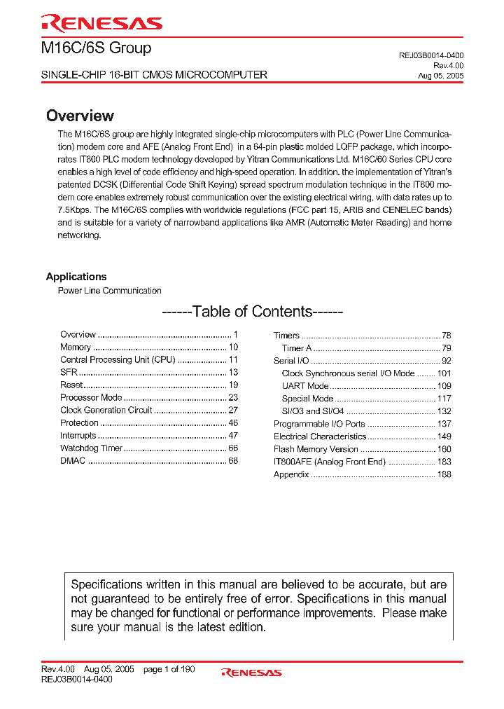 M306S0FA-GP_4768011.PDF Datasheet