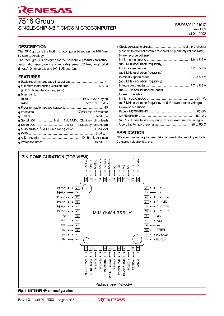 M37516M8-XXXHP_4249659.PDF Datasheet