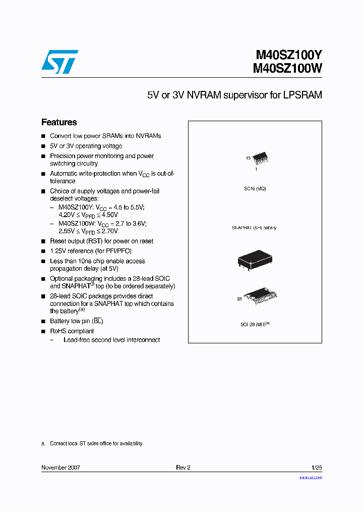 M40SZ100Y07_4231658.PDF Datasheet