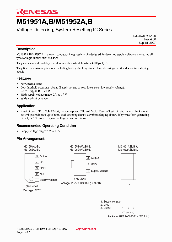 M51951AMLBML_4259585.PDF Datasheet
