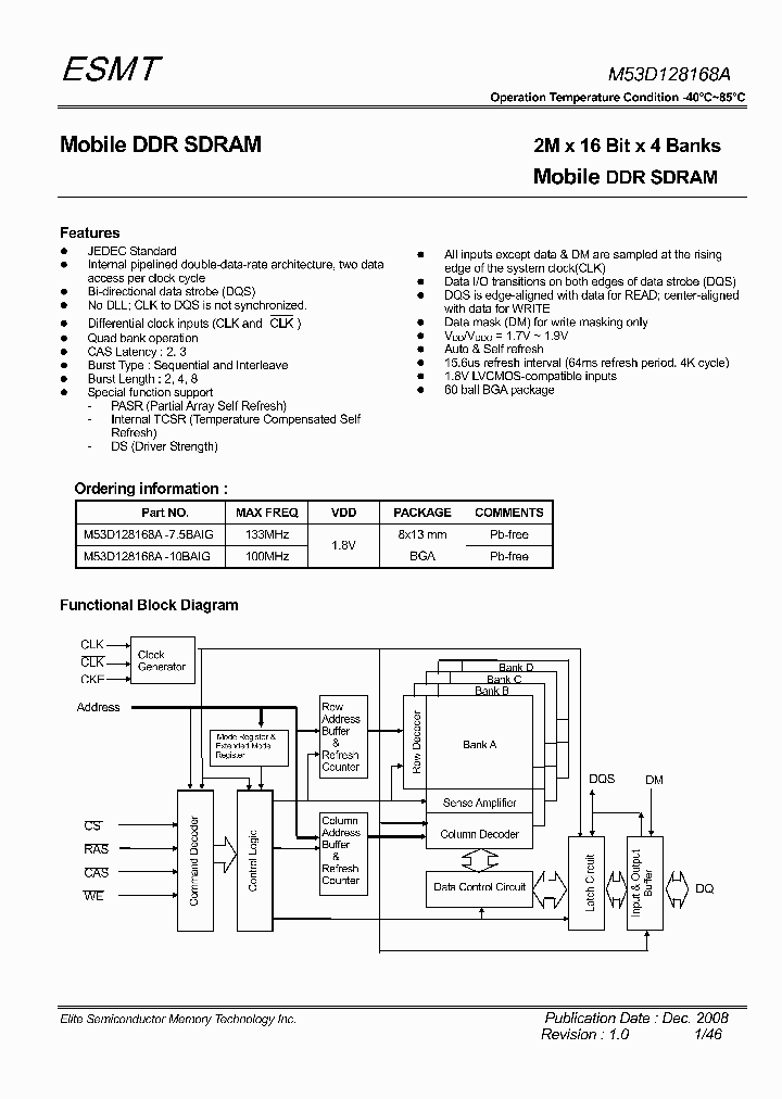 M53D128168A-75BAIG_4802754.PDF Datasheet