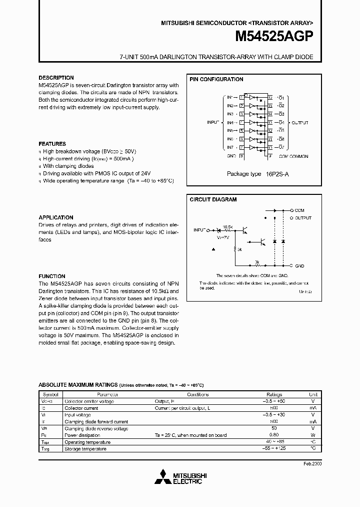 M54525AGP_4208129.PDF Datasheet