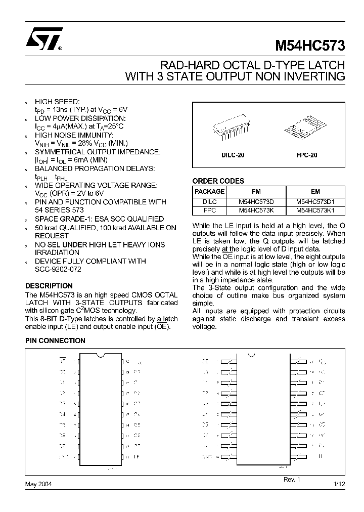 M54HC573D_4304874.PDF Datasheet