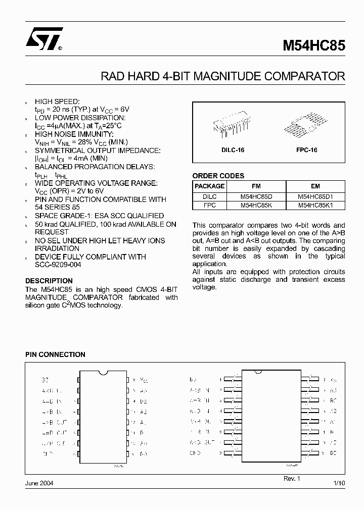 M54HC85D_4277061.PDF Datasheet