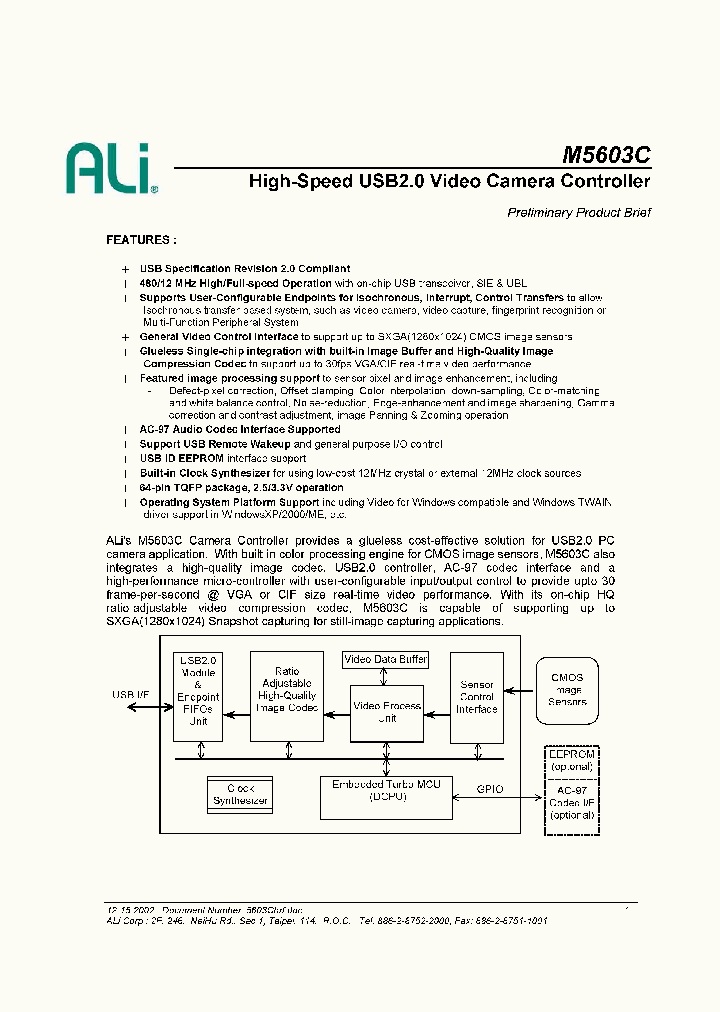 M5603C_4244050.PDF Datasheet