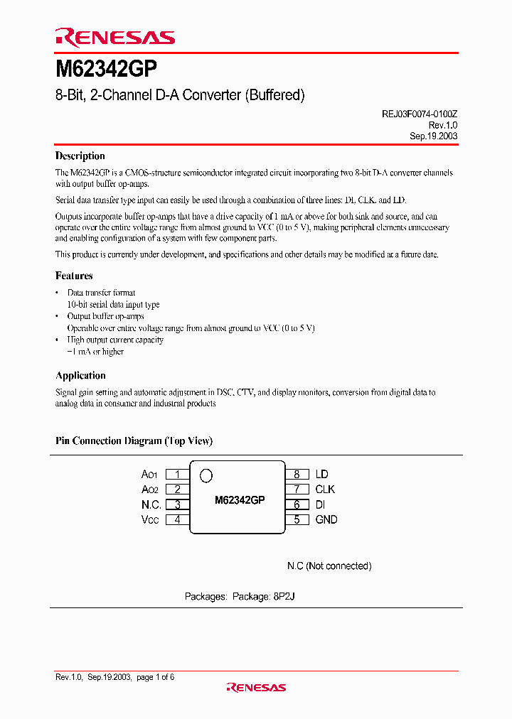 M62342GP_4845010.PDF Datasheet