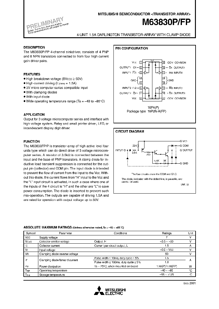 M63830FP_4276609.PDF Datasheet