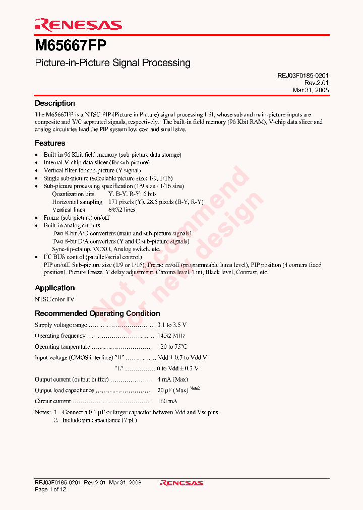 M65667FP_4351981.PDF Datasheet