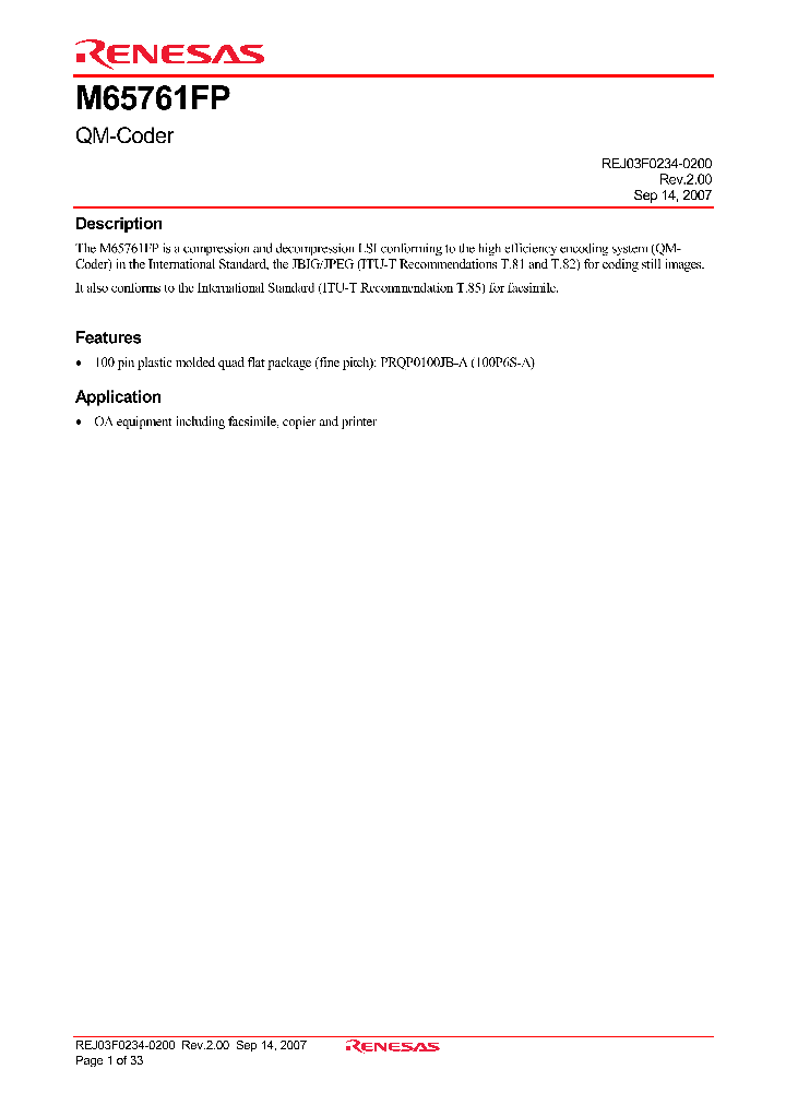 M65761FP_4356958.PDF Datasheet