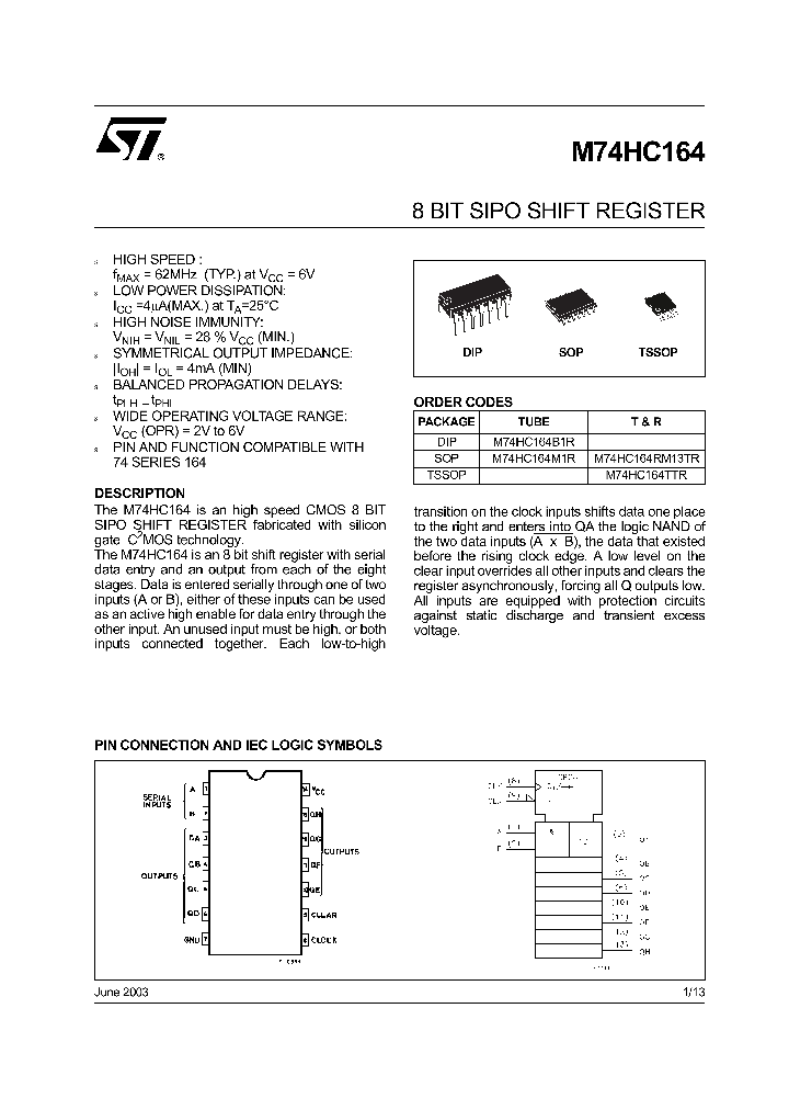 M74HC16403_4491185.PDF Datasheet