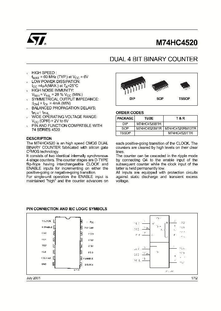 M74HC4520B1R_4220160.PDF Datasheet