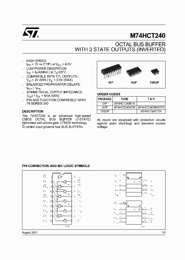 M74HCT240RM13TR_4371103.PDF Datasheet
