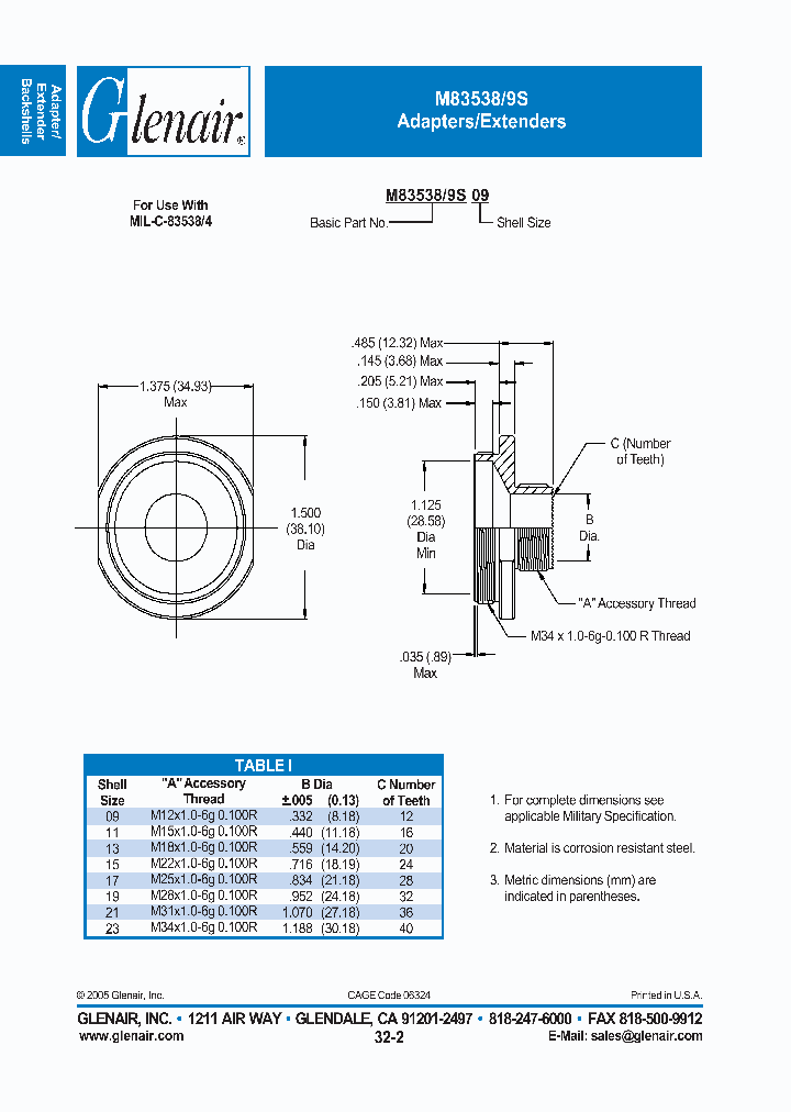 M83538-9S-11_4475455.PDF Datasheet