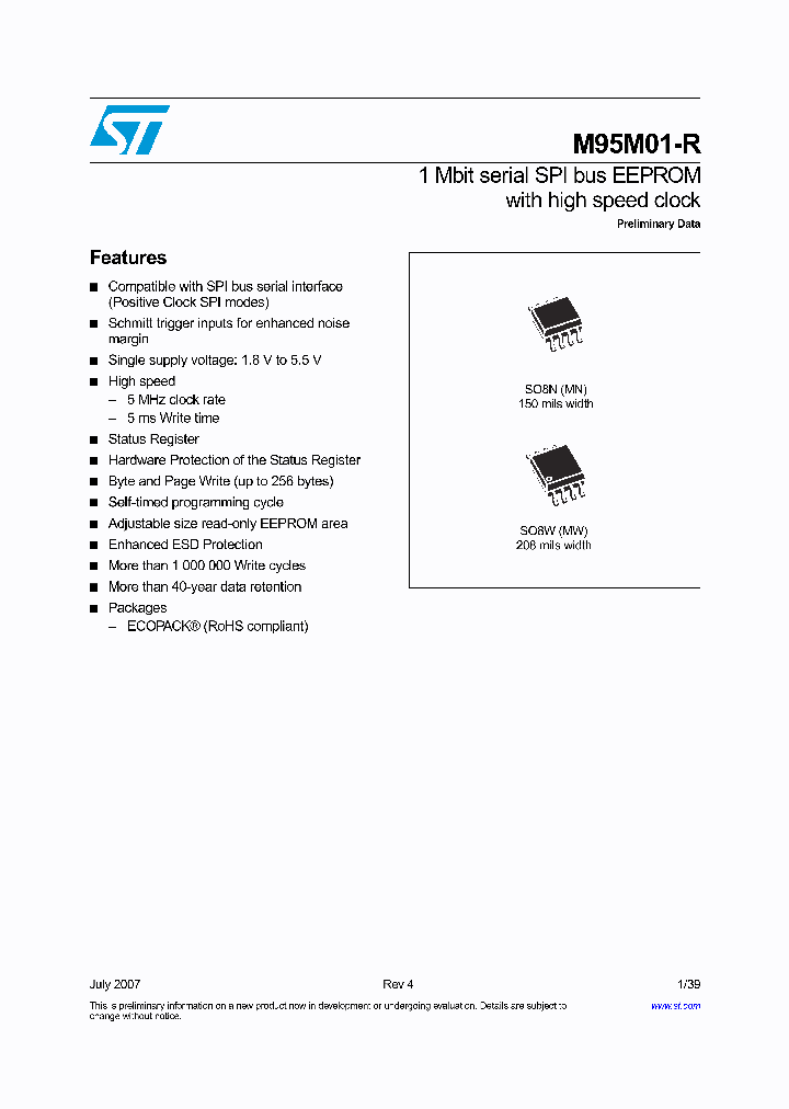 M95M01-RMW6G_4855703.PDF Datasheet