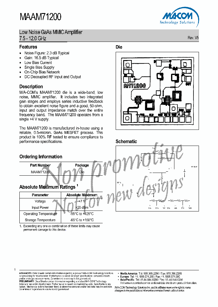 MAAM71200_4765287.PDF Datasheet