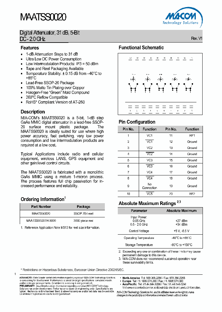 MAATSS0020TR-3000_4722844.PDF Datasheet