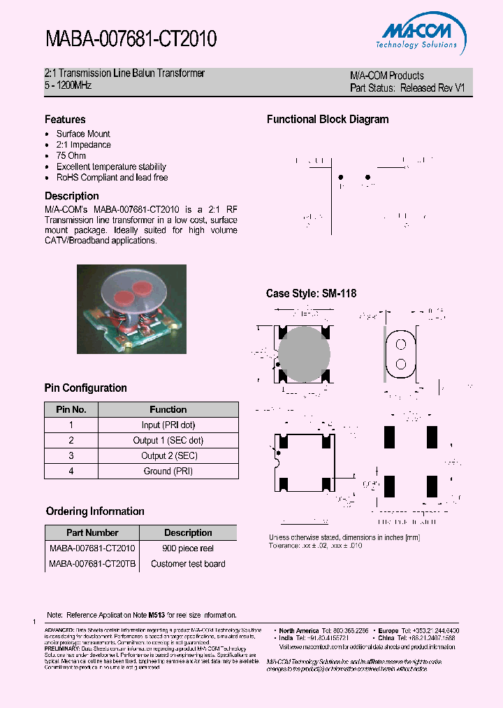 MABA-007681-CT2010_4616513.PDF Datasheet