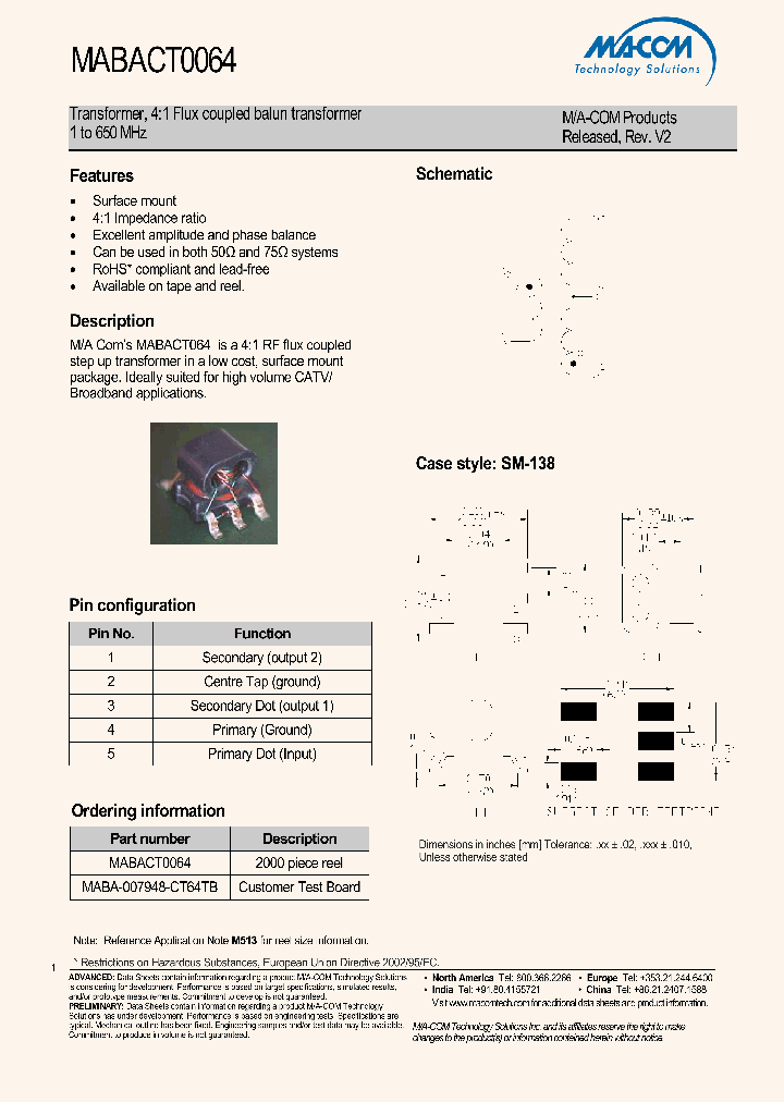 MABA-007948-CT64TB_4712560.PDF Datasheet