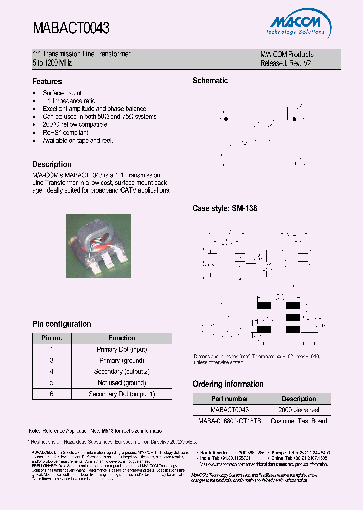 MABA-008800-CT18TB_4519997.PDF Datasheet