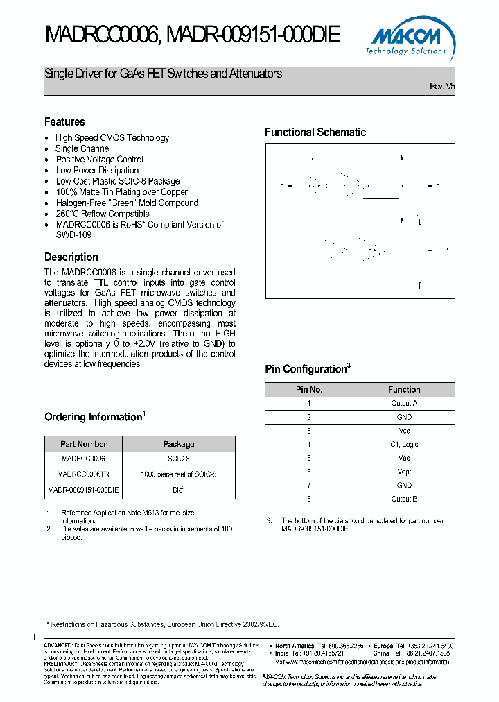 MADR-009151-000DIE_4517724.PDF Datasheet