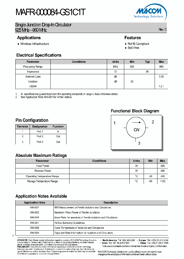 MAFR-000084-GS1C1T_4581807.PDF Datasheet