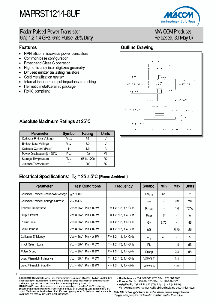 MAPRST1214-6UF_4584195.PDF Datasheet