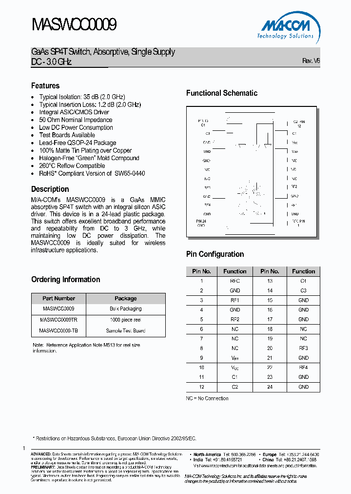 MASWCC0009_4614538.PDF Datasheet