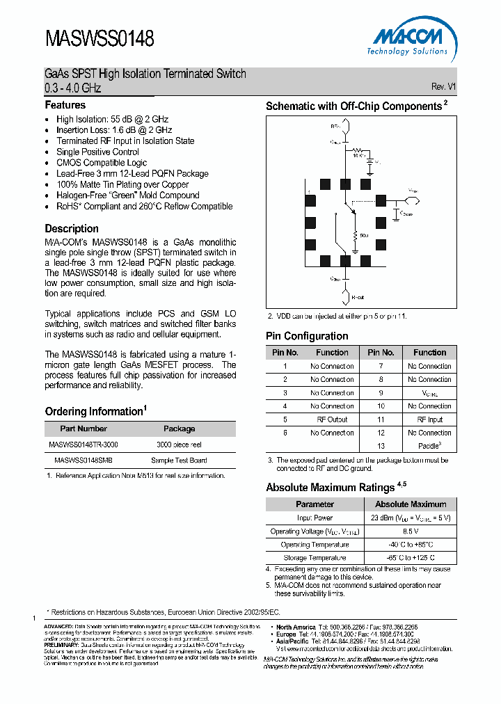 MASWSS0148TR-3000_4703562.PDF Datasheet