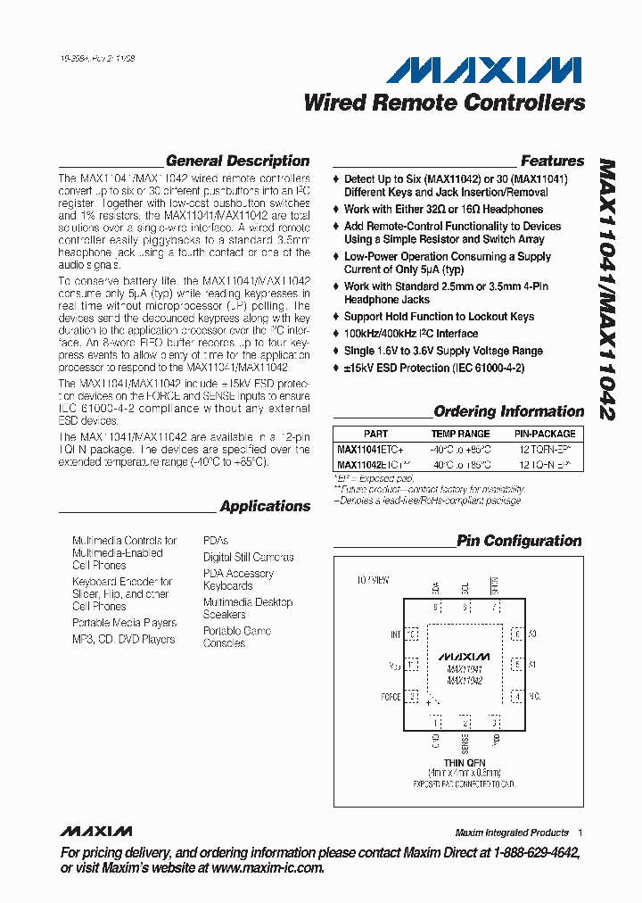 MAX1104108_4492738.PDF Datasheet