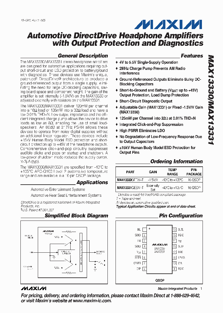 MAX1333009_4477242.PDF Datasheet