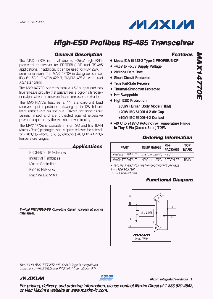 MAX14770E10_4862220.PDF Datasheet