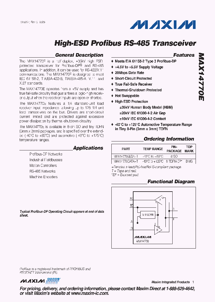 MAX14770EATAT_4556616.PDF Datasheet
