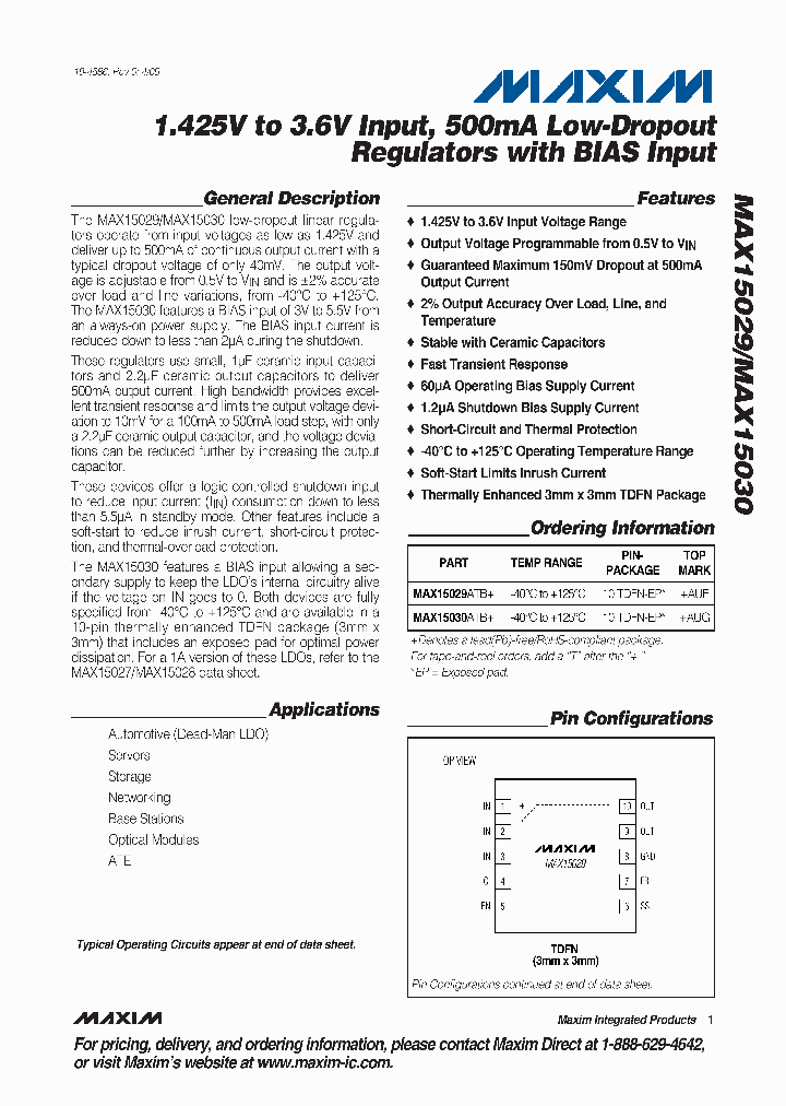 MAX15030_4477237.PDF Datasheet