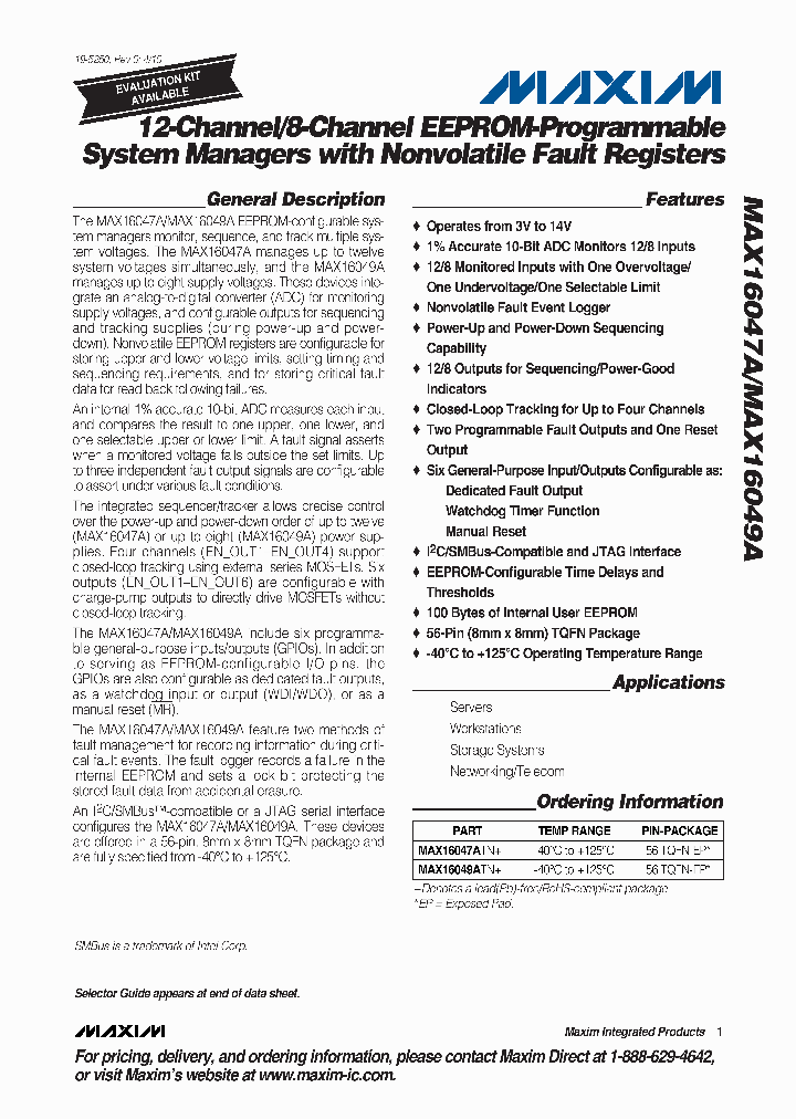 MAX16047ATN_4577968.PDF Datasheet