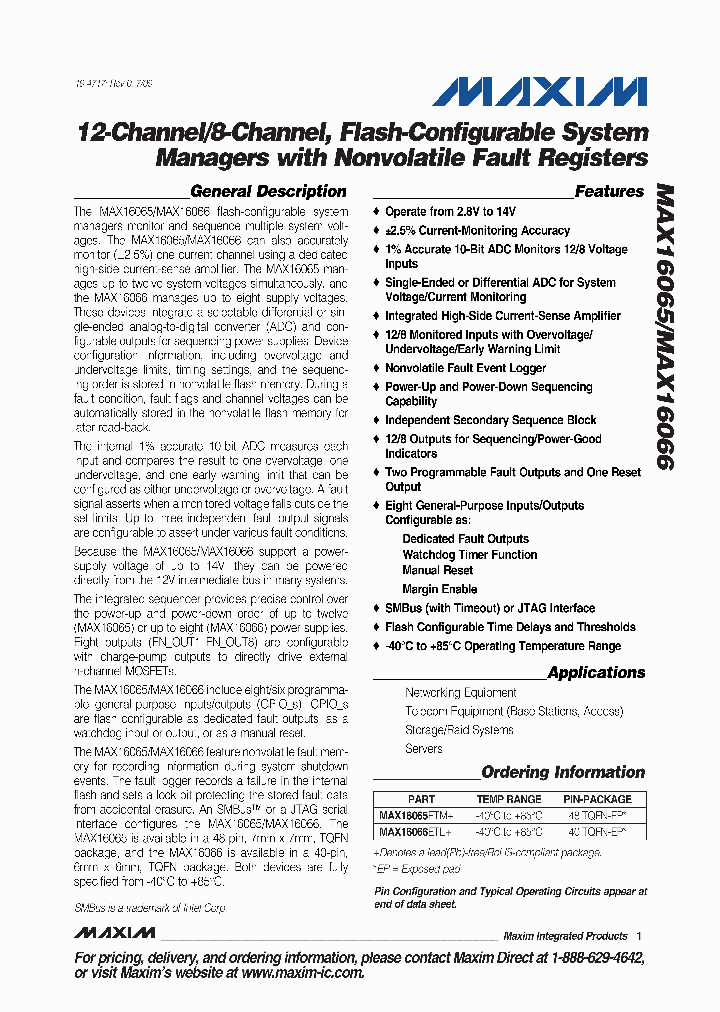 MAX16066ETL_4604706.PDF Datasheet