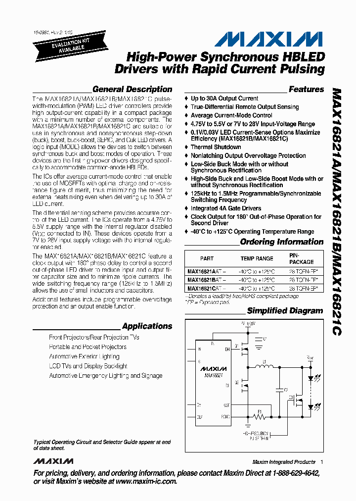 MAX16821A10_4856280.PDF Datasheet