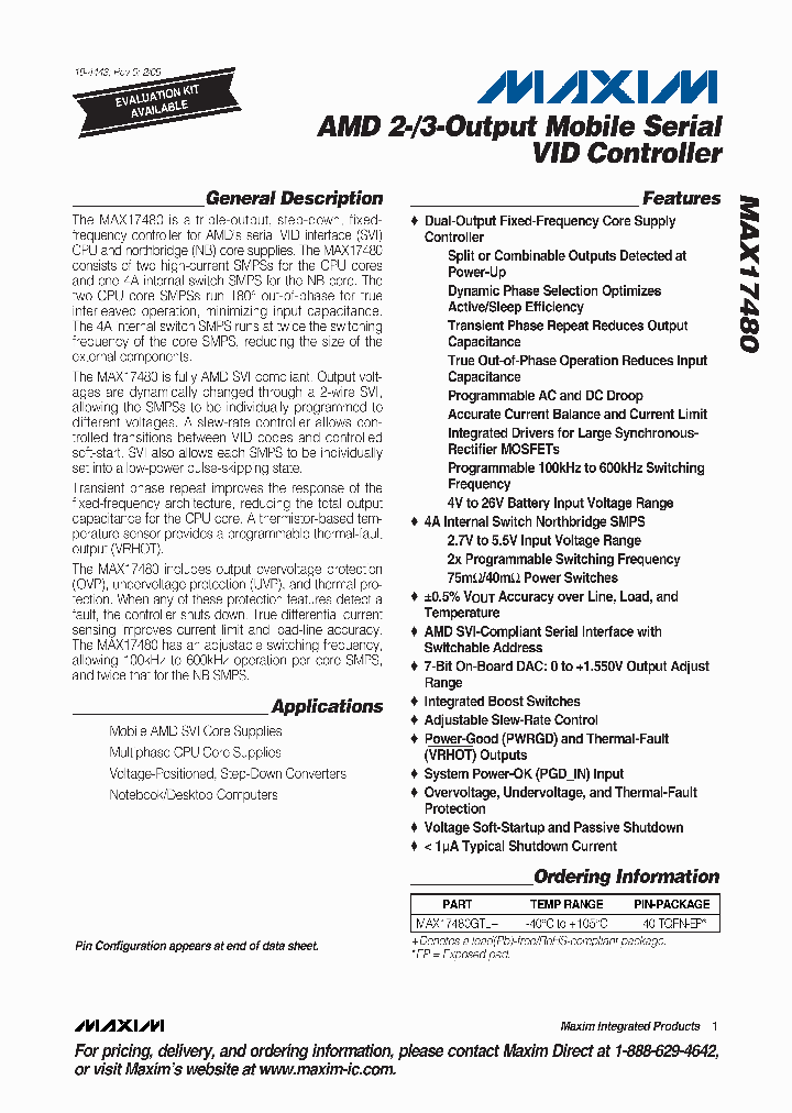 MAX17480GTL_4467930.PDF Datasheet