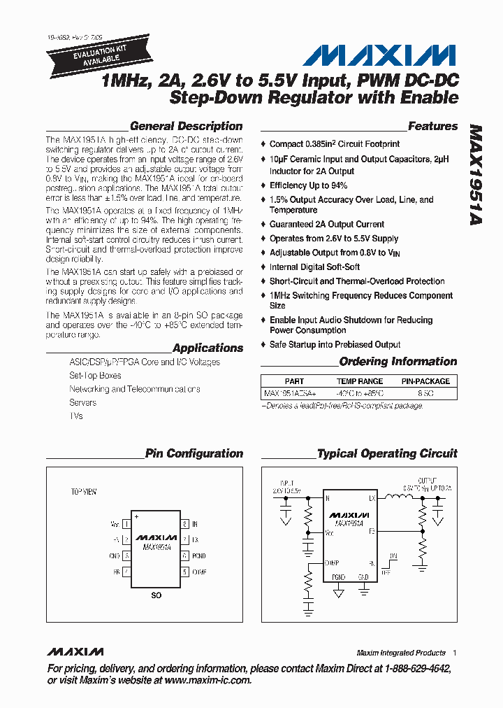 MAX1951AESA_4573120.PDF Datasheet
