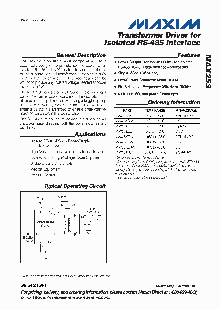 MAX25310_4909246.PDF Datasheet
