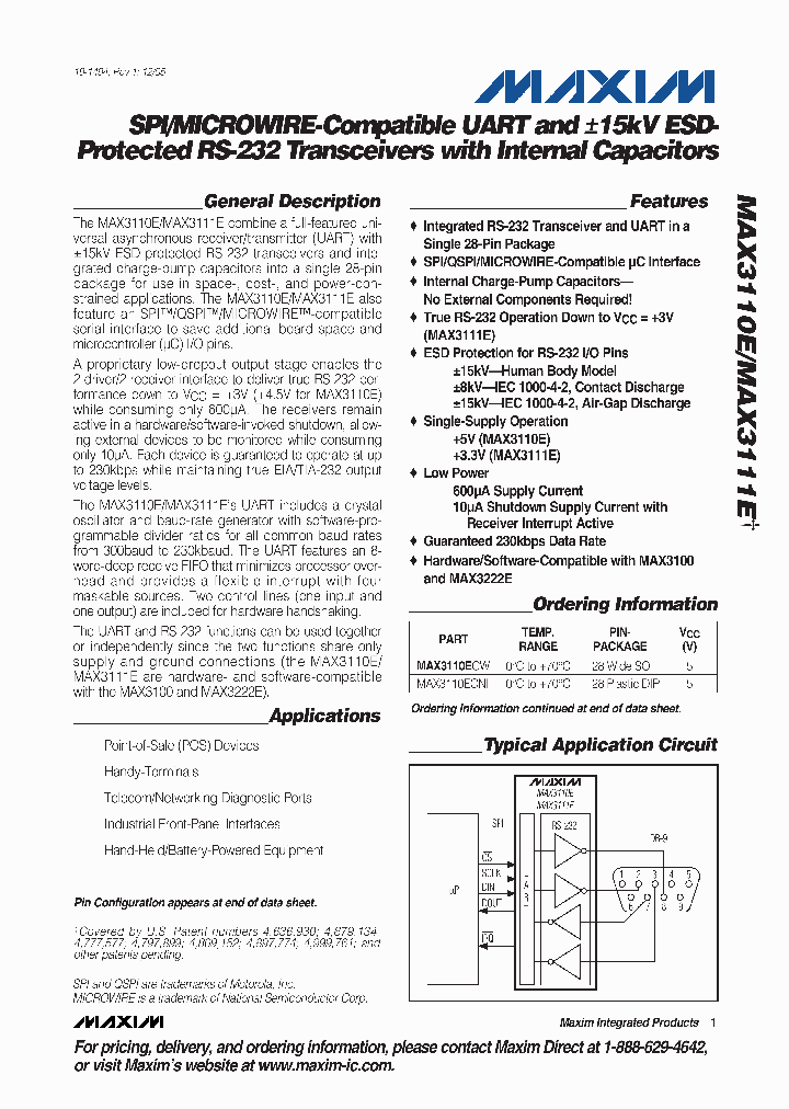 MAX3110E05_4649922.PDF Datasheet