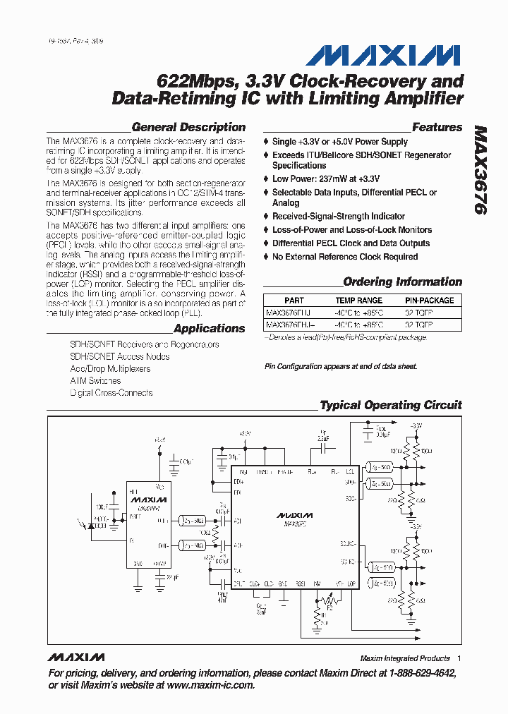 MAX3676EHJ_4627529.PDF Datasheet
