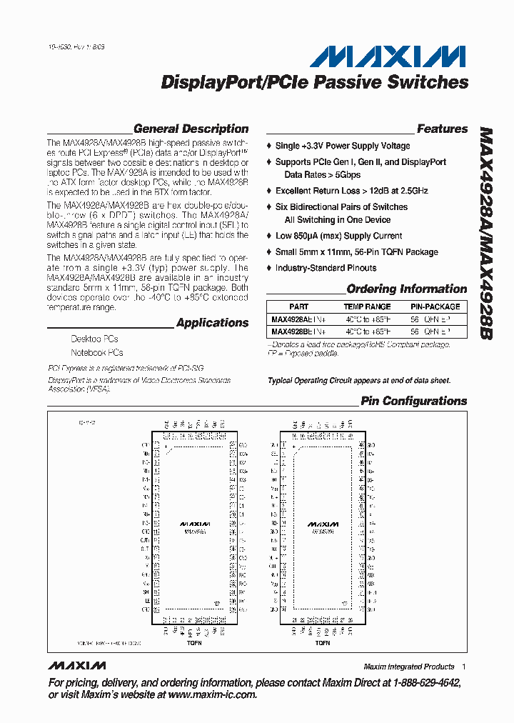 MAX4928A_4348187.PDF Datasheet